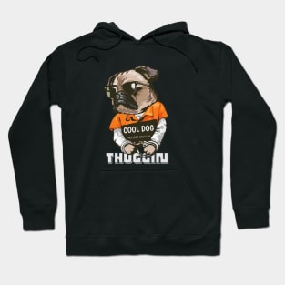 Cool Dog Thuggin Hoodie